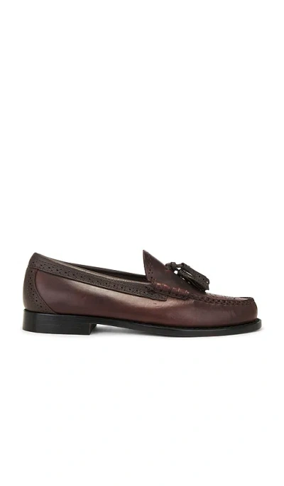 G.h.bass Larkin Tassel Brogue Weejun In Brown