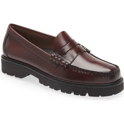 G.h.bass Larson Lug Loafer In Burgundy