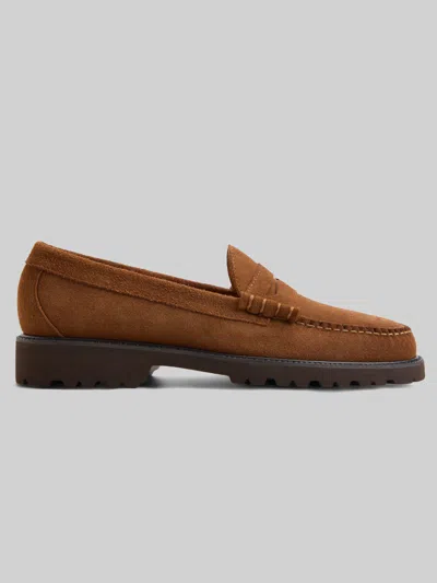 G.h.bass Larson Lug Weejuns Penny Loafer In Brown