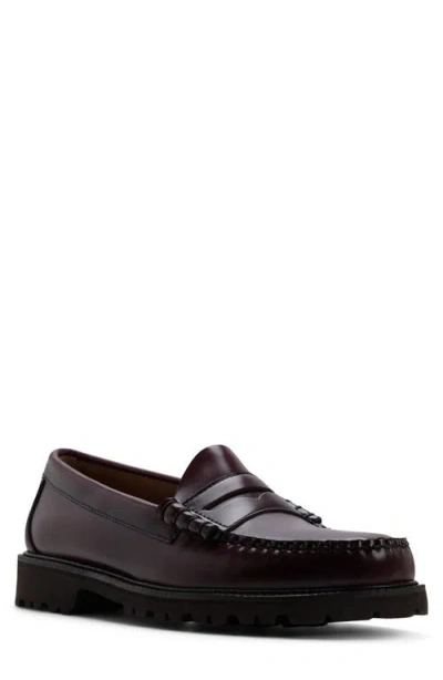 G.h.bass Larson Penny Loafer In Burgundy