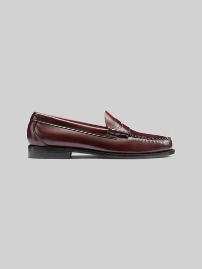 G.h.bass Larson Weejuns® Moc-toe Slip-on Loafers Purple In Burgundy