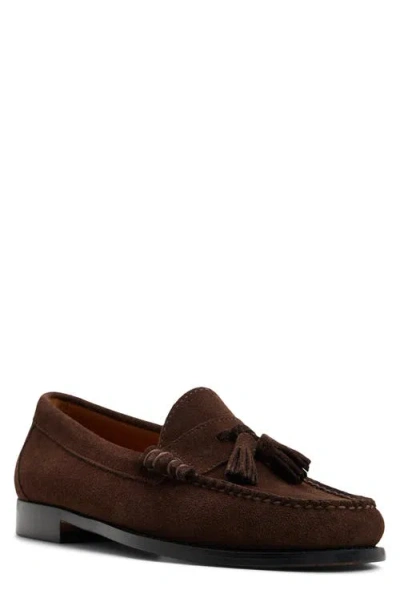 G.h.bass Lennox Tassel Weejuns Moc Toe Loafers In Brown