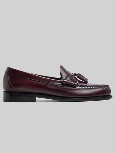 G.h.bass Lennox Weejuns Tassel Loafer Purple In Burgundy