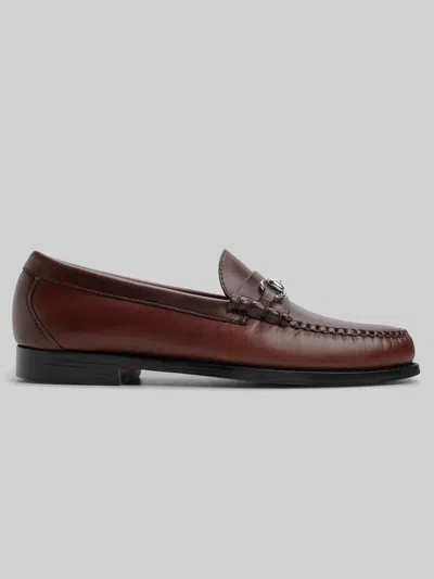 G.h.bass Lincoln Bit Weejuns Moc Toe Loafers In Brown