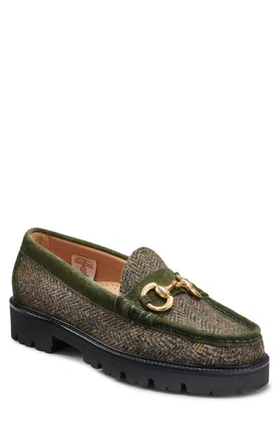 G.h.bass Lincoln Super Bit Loafer In Green