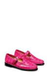 G.h.bass Mary Jane Weejuns Flats In Pink