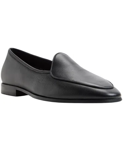 G.h.bass Men's Camden Monogram Leather Loafers In Black