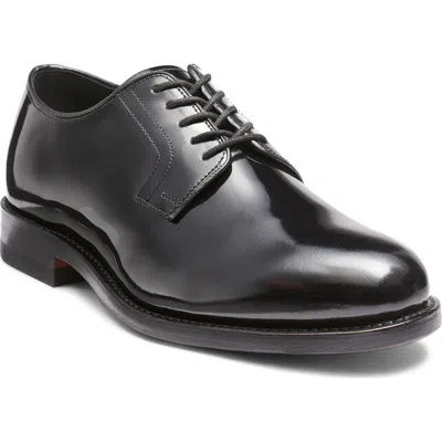 G.h.bass Monogram Derby In Black Patent