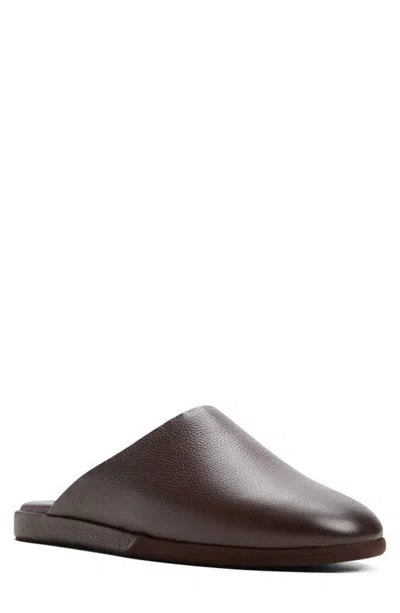 G.h.bass Monogram Mayfair Leather Packable Travel Slipper In Multi