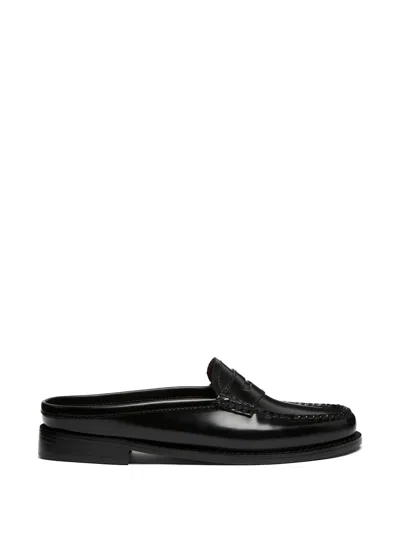 G.h.bass Pennies Slide Loafers In Black