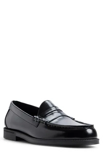 G.h.bass Regent Leather Penny Loafer In Black