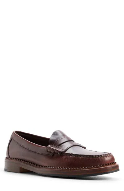 G.h.bass Sugarloaf Leather Penny Loafer In Black