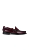 G.h.bass Venetian Weejun In Wine