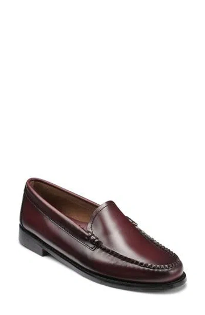 G.h.bass Weejun Venetian Loafer In Burgundy