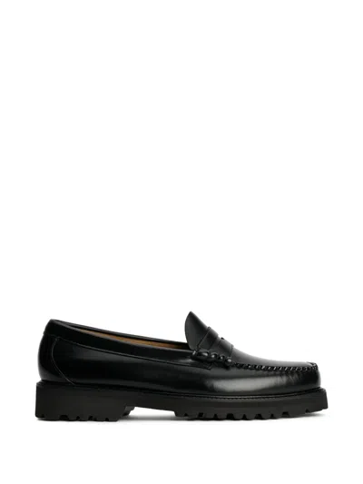 G.h.bass Weejuns 90s Larson Loafers In Black