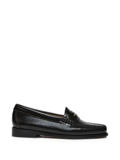 G.h.bass Weejuns Anniversary Penny Loafers In Black