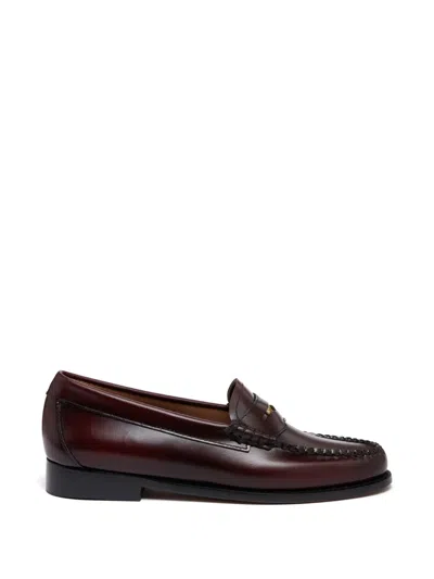G.h.bass Weejuns Anniversary Penny Loafers In Red