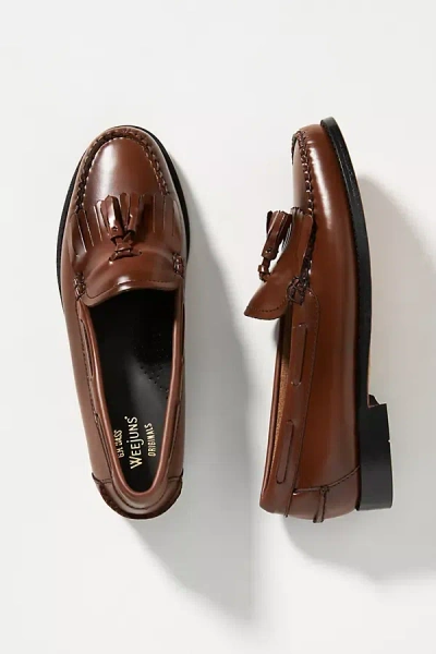 G.h.bass Weejuns Esther Loafers In Brown