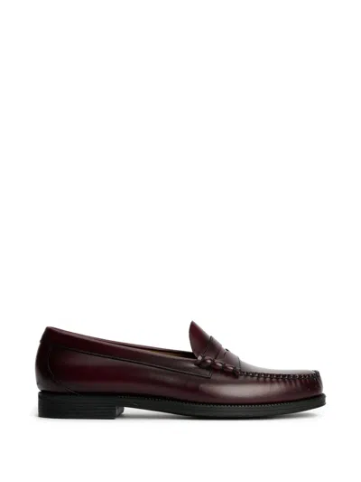 G.h.bass Weejuns Larson Penny Loafers In Red