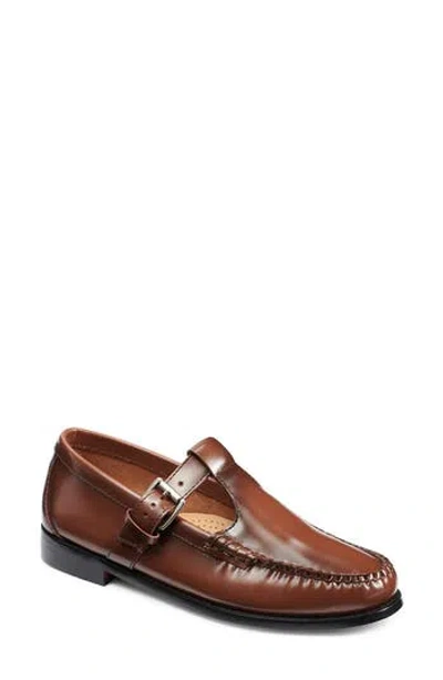 G.h.bass Weejuns® Mary Jane Moc Toe Loafer In Brown
