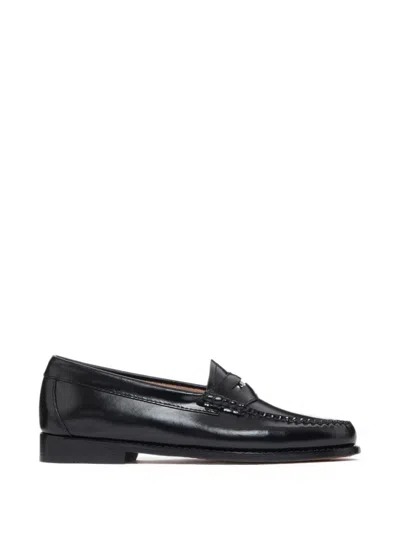 G.h.bass Weejuns Penny Loafers In Black