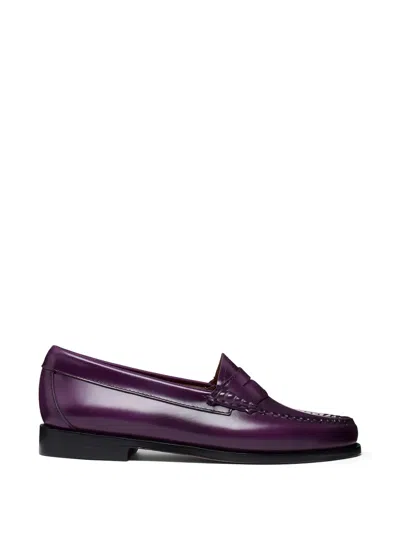 G.h.bass Weejuns Penny Loafers In Purple