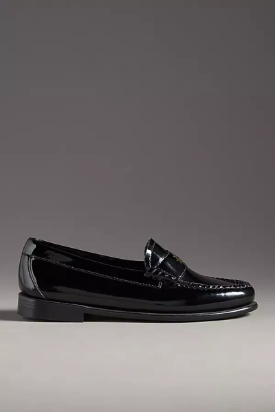 G.h.bass Weejuns Whitney Emoji Loafers In Black