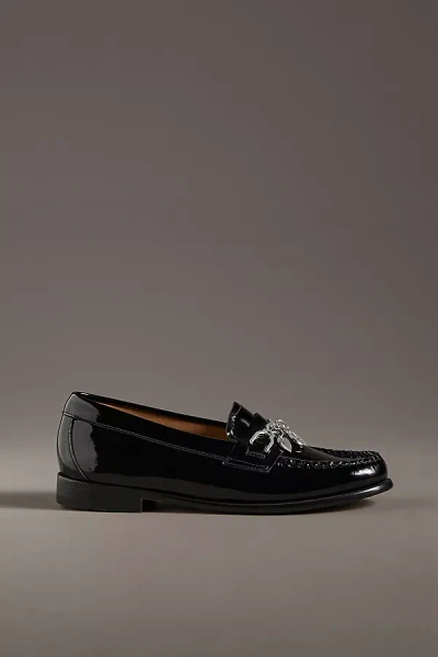 G.h.bass Whitney Charm Weejuns Loafers In Black
