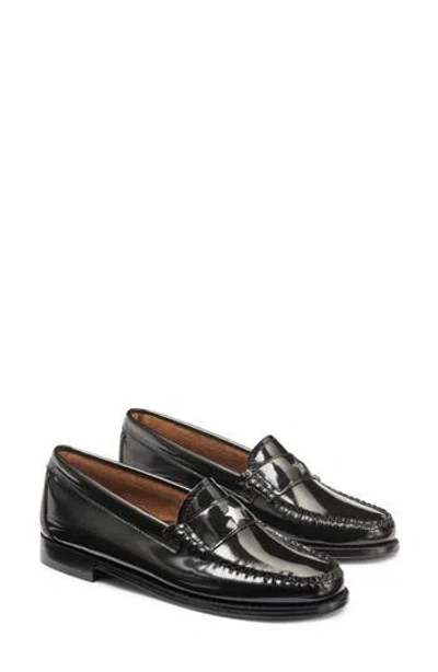 G.h.bass Whitney Emoji Star Loafer In Black