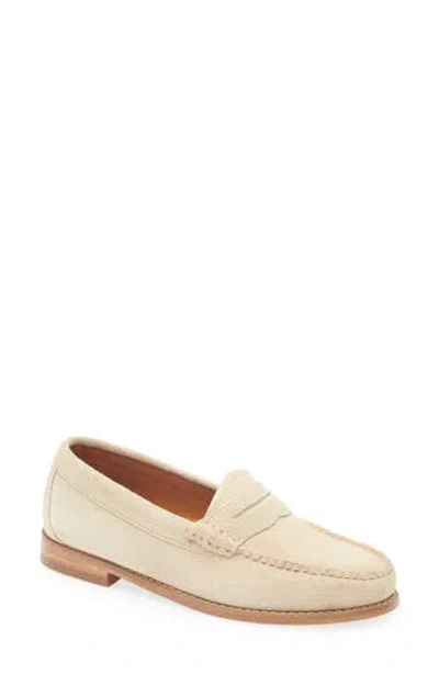 G.h.bass Whitney Leather Penny Loafer In Sand