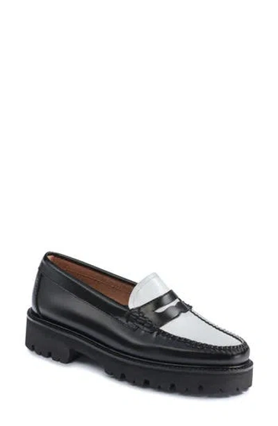 G.h.bass Whitney Super Lug Sole Penny Loafer In Multi