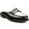 G.h.bass G. H. Bass Men's Winston Slip On Mule Weejuns In Black White