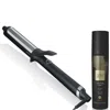 Ghd Curve Soft Curl Tong Set With  Curly Ever After Hold Spray