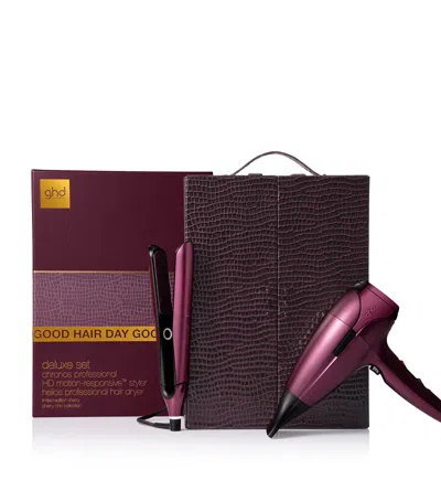 Ghd Deluxe Hair Dryer And Straighteners Gift Set