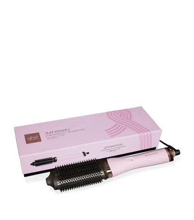 Ghd Duet Blowdry Hair Dryer Brush In Pink