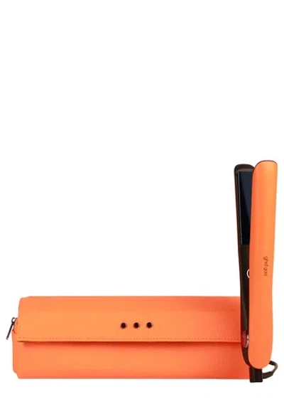 Ghd Gold Hair Straightener In Apricot Crush In White