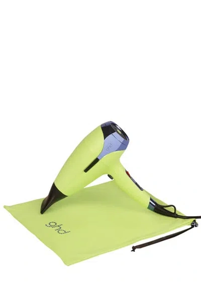 Ghd Helios Hair Dryer In Cyber Lime In White