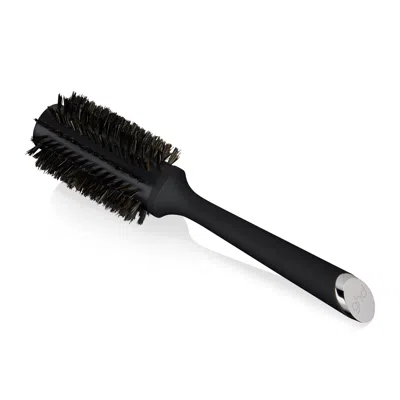 Ghd Natural Bristle Round Brush - 1.3" Barrel In Black