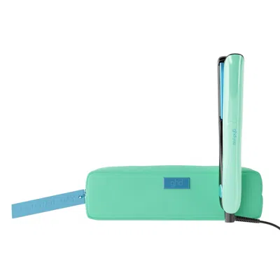 Ghd New  Gold Flat Iron (1 Inch Plate) In Green