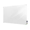 Ghent 2'x3' Harmony Glass Board, Colors - Radius Corners - White - 4 Markers And Eraser In White