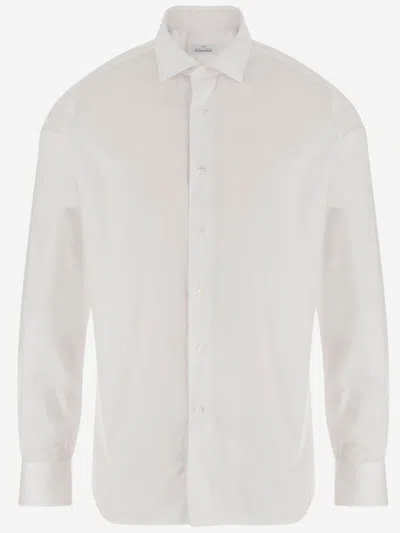 Gherardi Cotton Shirt In White