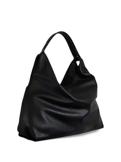 Gherardini Amazzonia Leather Shoulder Bag In Black
