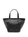 Gherardini Monogram-pattern Tote Bag In Gray