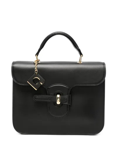 Gherardini Bellona Leather Tote Bag In Black