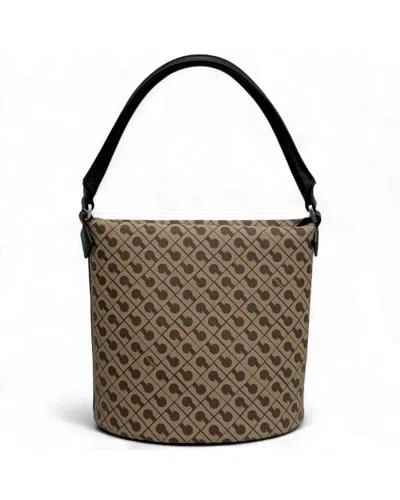Gherardini Bucket Bag Millerighe Moka Woman Brown - Ghb0196-mok