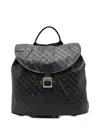 Gherardini Bucket Bag With Drawstring Closure In Black