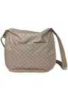 Gherardini Monogram-pattern Cross Body Bag In Gray