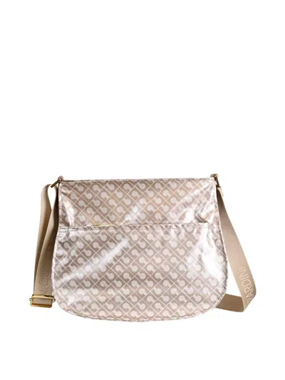 Gherardini Crossbody Satchel Small In Brown