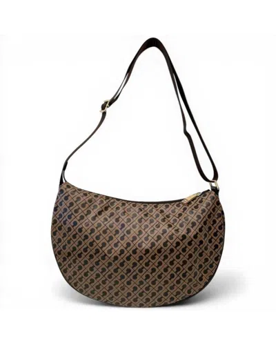 Gherardini Hobo Softy Women's Softy Fabric Small Toffee Bag In Brown