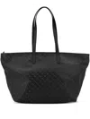Gherardini Large Shopper Tote Bag In Black